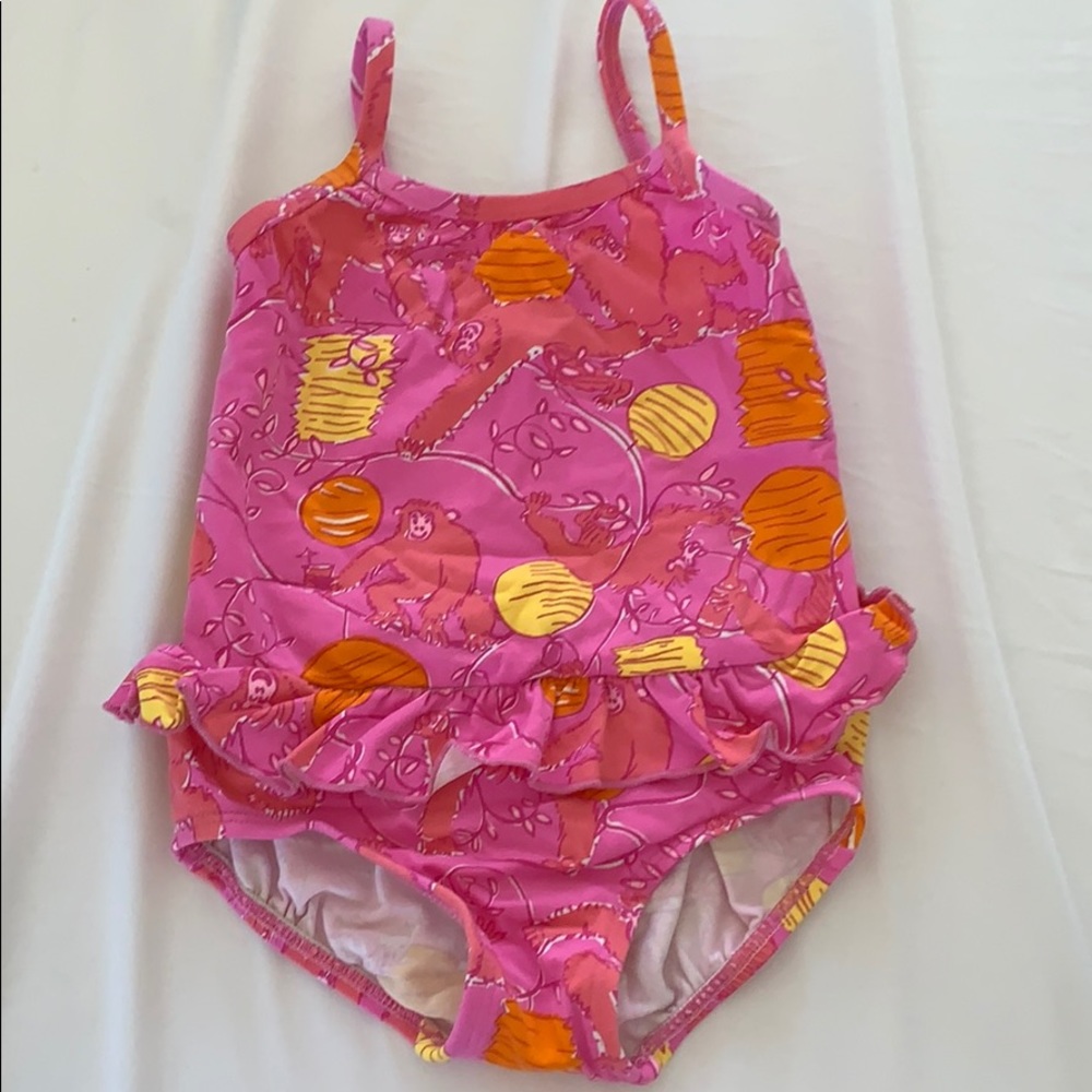 Vintage Lilly Pulitzer Kid’s One Piece Swimsuit